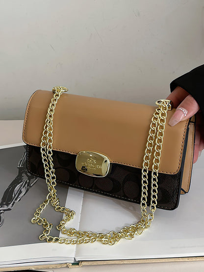 Chic Chain Crossbody Bag: Versatile Mini Square Bag for Effortless Style - 7 Colours