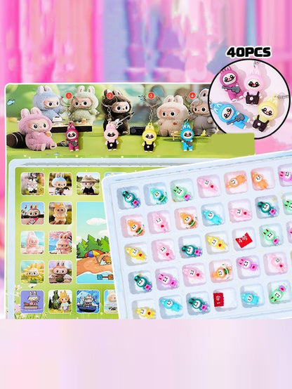 40 popular Labubu surprise blind box toys