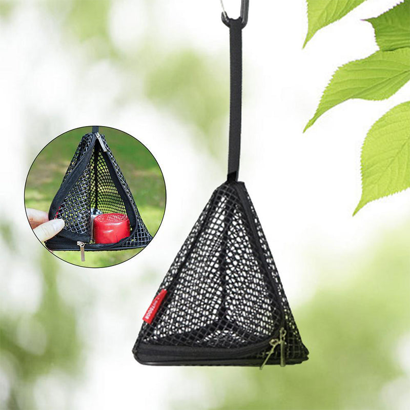 Foldable hanging storage net
