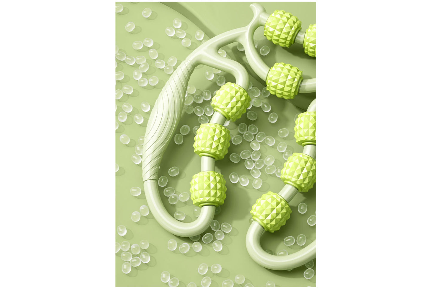 **Circular Leg Massager (360° Roller-Type Calf Relaxer)**