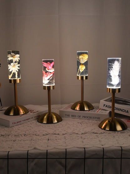 New Eternal Flower Acrylic Desk Lamp