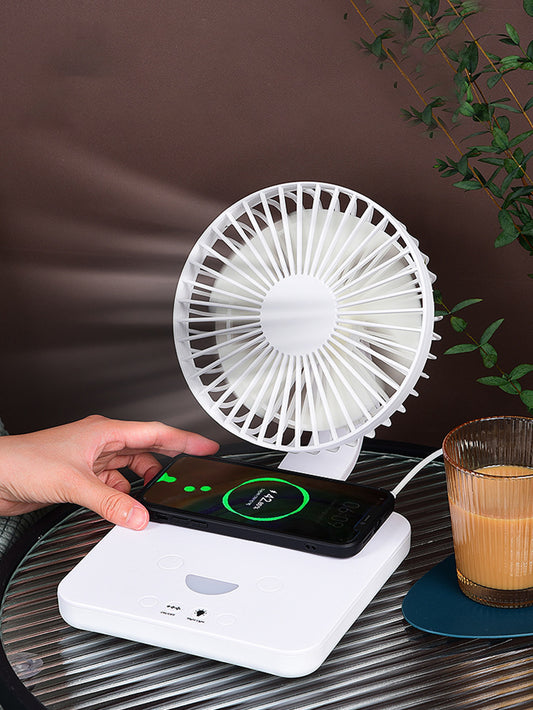 6-inch wireless charging desktop fan
