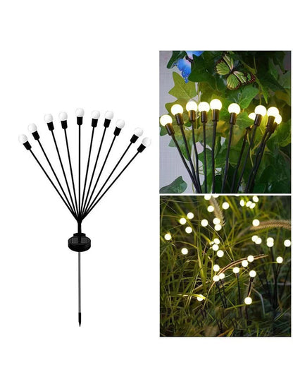 Outdoor Solar Swinging Firefly Light
