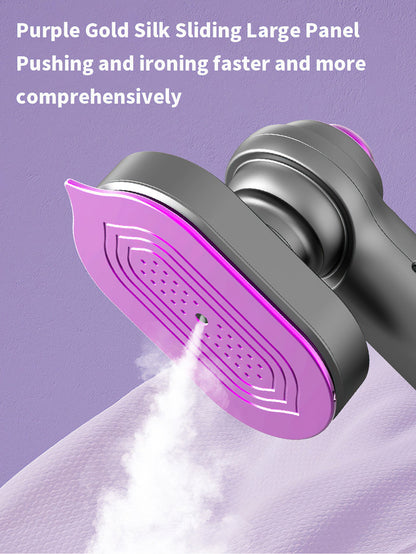 Mini Dual-Use Steam Iron  Garment Steamer Compact Wrinkle Eraser - 2 Colours