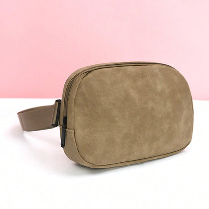 Suede waterproof chest bag