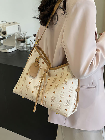 Stylish Single-Shoulder Tote Bag - Spacious Commuter Bag - 5 Colours