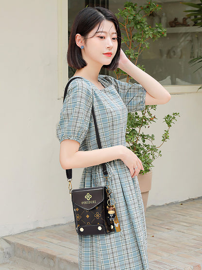 Vintage-Inspired Mini Phone Crossbody Bag: Sweet Functional - 9 Colours