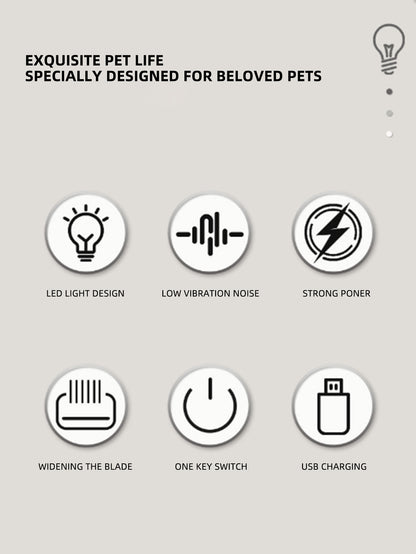 Professional Silent Pet Shaver
