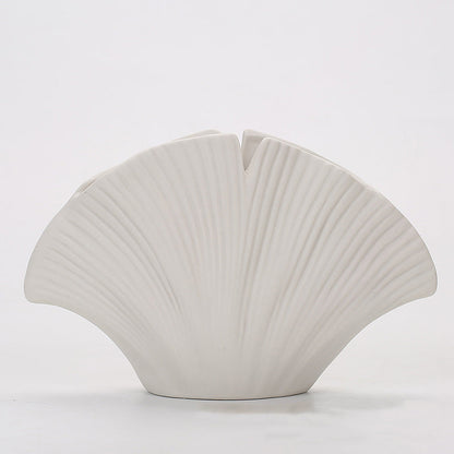 Modern simple handmade ceramic vase series