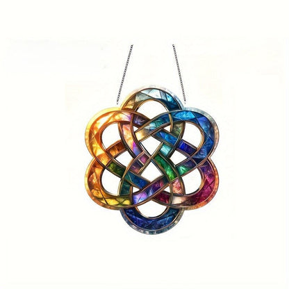 Acrylic disk sun catcher