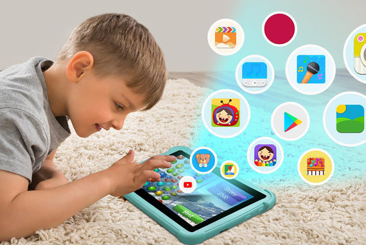 7-inch Kids' Tablet with Android 7.1, Shock-Resistant and Anti-Explosion Design