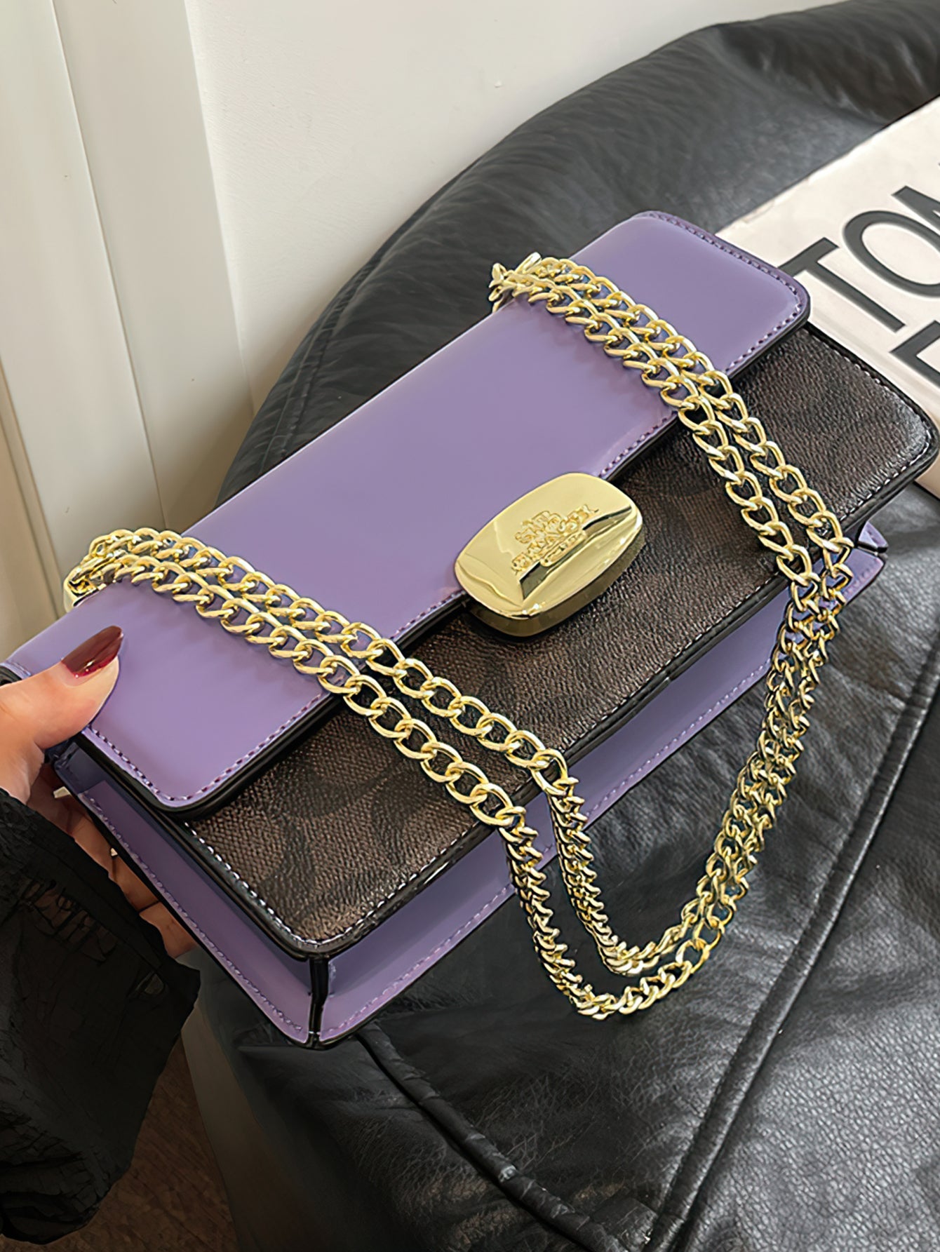 Chic Chain Crossbody Bag: Versatile Mini Square Bag for Effortless Style - 7 Colours