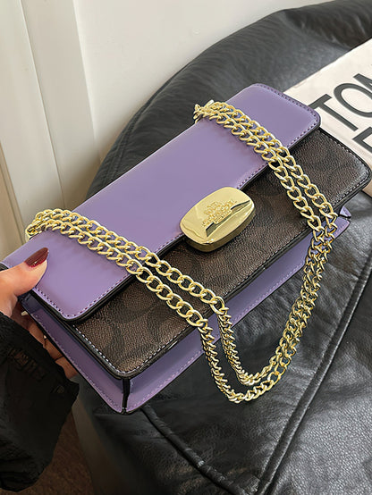 Chic Chain Crossbody Bag: Versatile Mini Square Bag for Effortless Style - 7 Colours