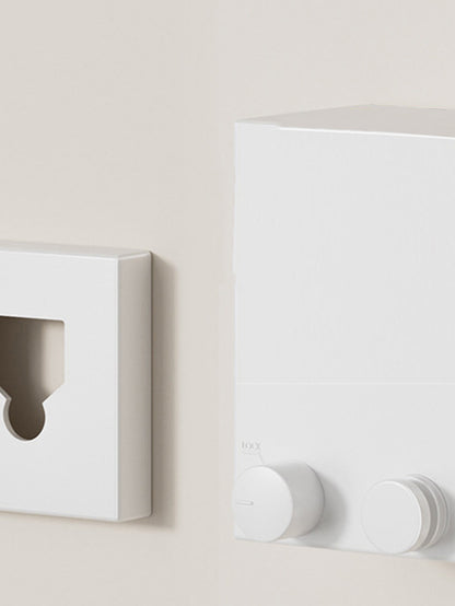 Invisible retractable wall mounted clothesline