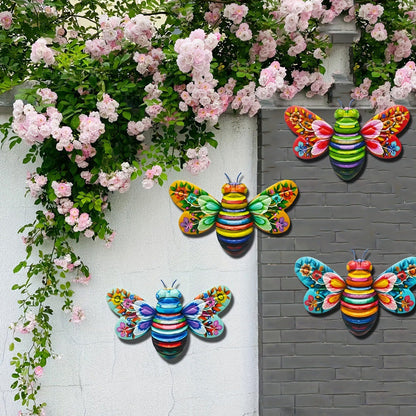 Wrought Iron Bee Window Pendant