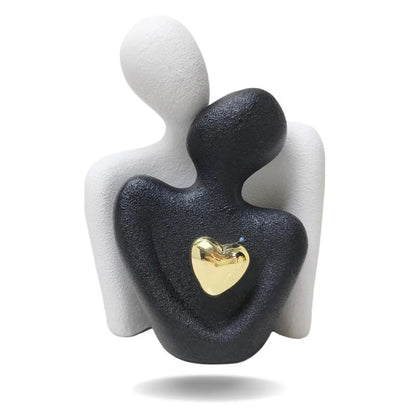 Ceramic Engraved Couple Ornaments