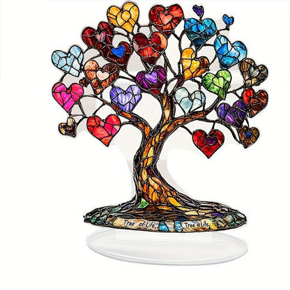 Acrylic glass style decorative ornaments