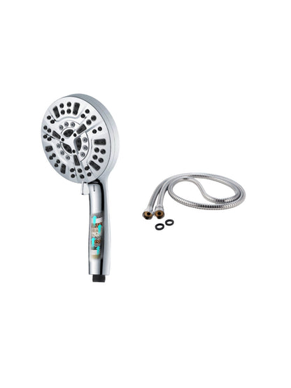 Pressurized dechlorination water spray gun shower set