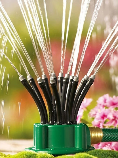 360-degree automatic rotating garden sprinkler
