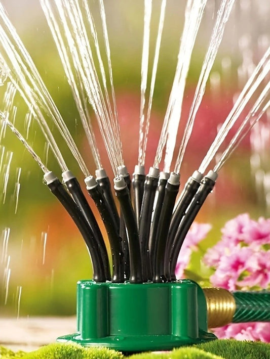 360-degree automatic rotating garden sprinkler