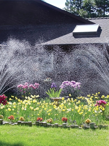 360-degree automatic rotating garden sprinkler