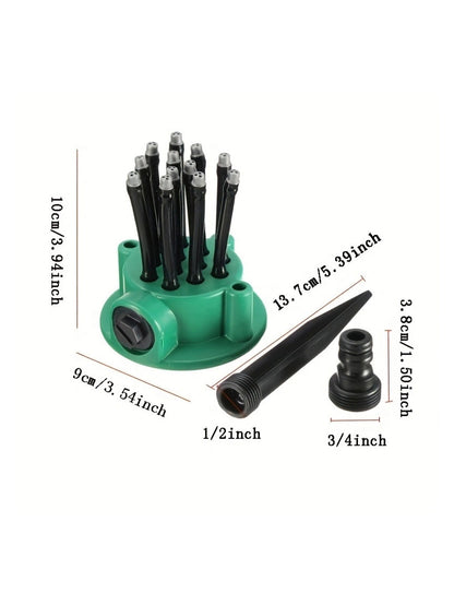 360-degree automatic rotating garden sprinkler