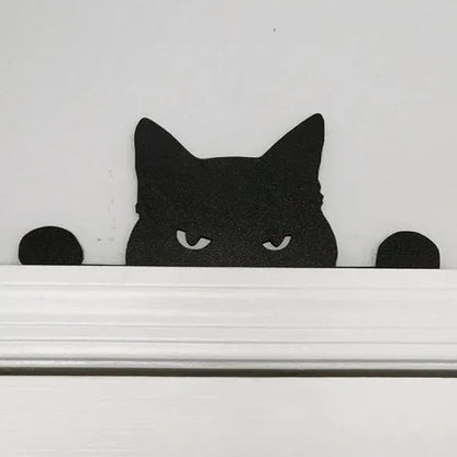 Cartoon wrought iron door corner decoration
