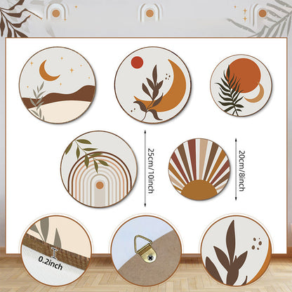 Wooden Hanging Sign Art Decoration Set