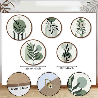 Wooden Hanging Sign Art Decoration Set