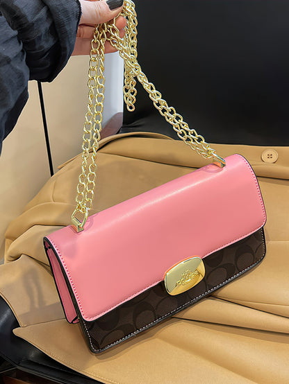 Chic Chain Crossbody Bag: Versatile Mini Square Bag for Effortless Style - 7 Colours