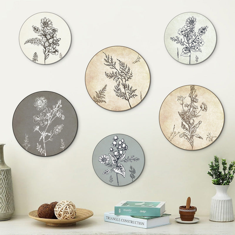 Wooden Hanging Sign Art Decoration Set