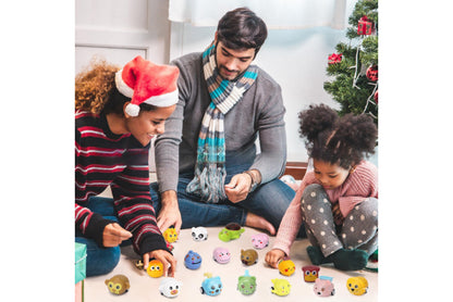 24-Day Christmas Countdown Pull Back Car Toy Blind Box Calendar
