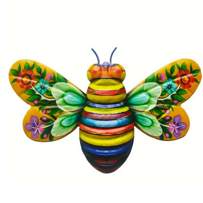 Wrought Iron Bee Window Pendant