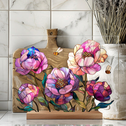 3D flower acrylic display stand