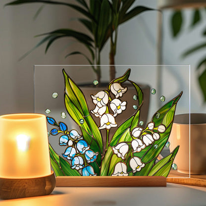 3D flower acrylic display stand