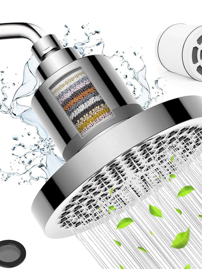 6-inch round shower head