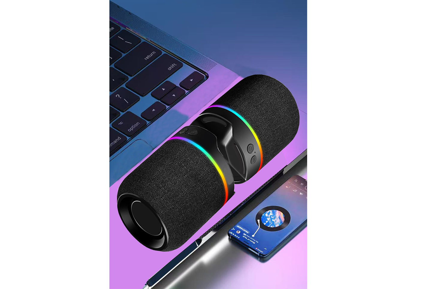Bluetooth subwoofer two-in-one speaker