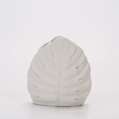 Modern simple handmade ceramic vase series