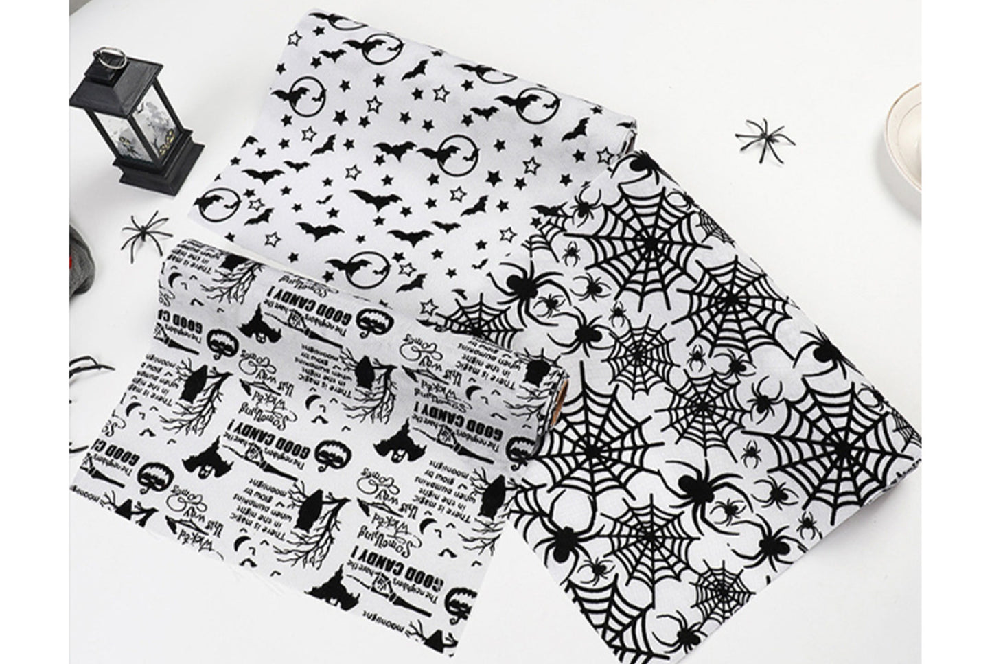 American Creative Flocked Print Tablecloth