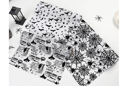 American Creative Flocked Print Tablecloth