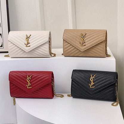 Covered shoulder bag