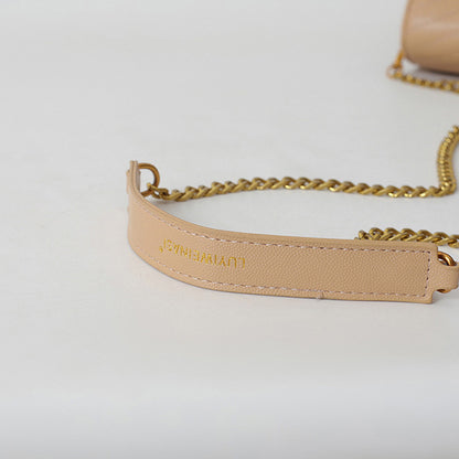 Covered shoulder bag