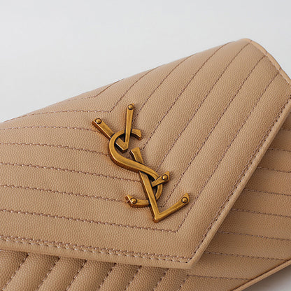 Covered shoulder bag