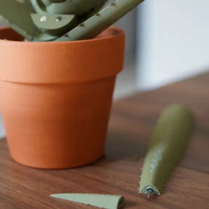 Aloe vera simulation potted plant