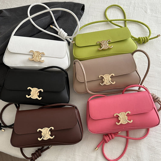 Versatile small square shoulder bag