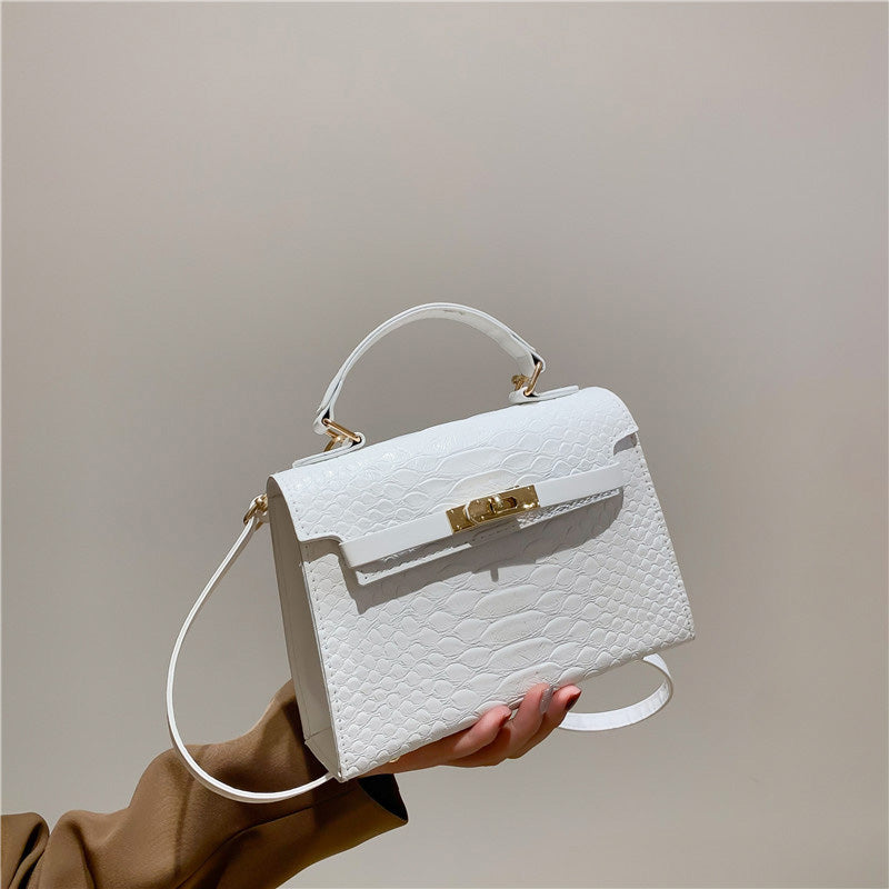 Vintage small square messenger bag