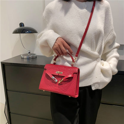 Vintage small square messenger bag