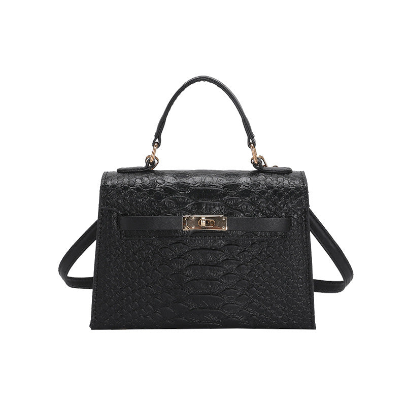 Vintage small square messenger bag