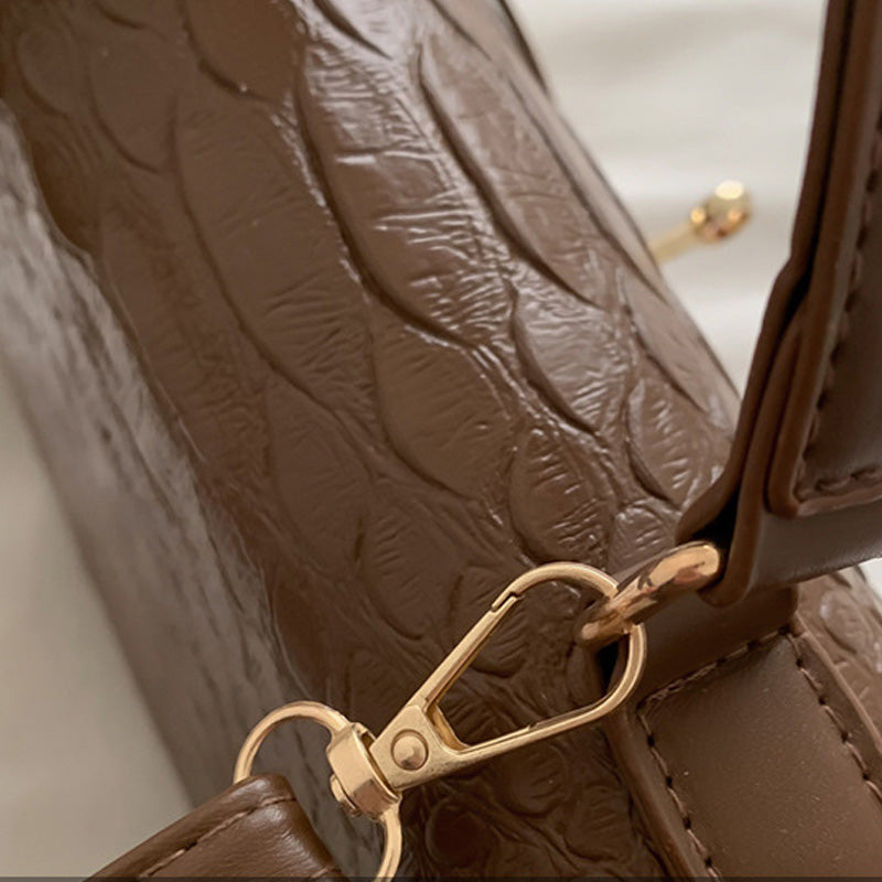 Vintage small square messenger bag