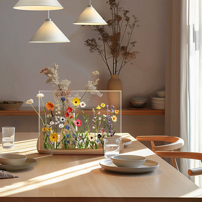 3D flower acrylic display stand
